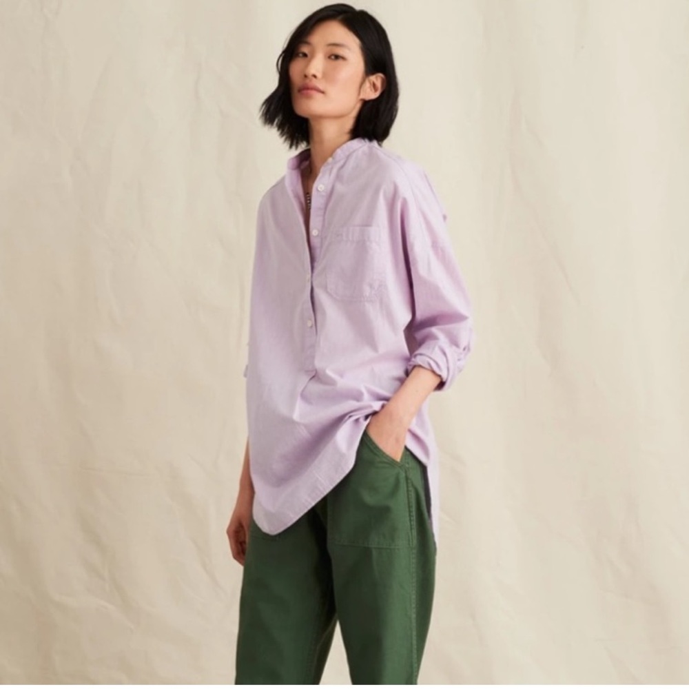 Alex Mill Lavender Button-Up Shirt